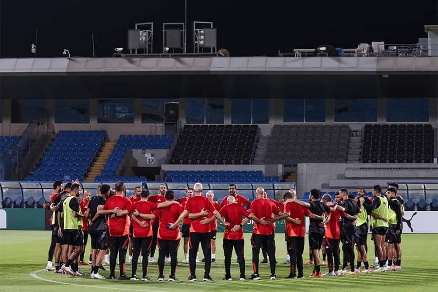 السوبر الإفريقي| تعرّف على برنامج الأهلي اليوم قبل مباراة الزمالك