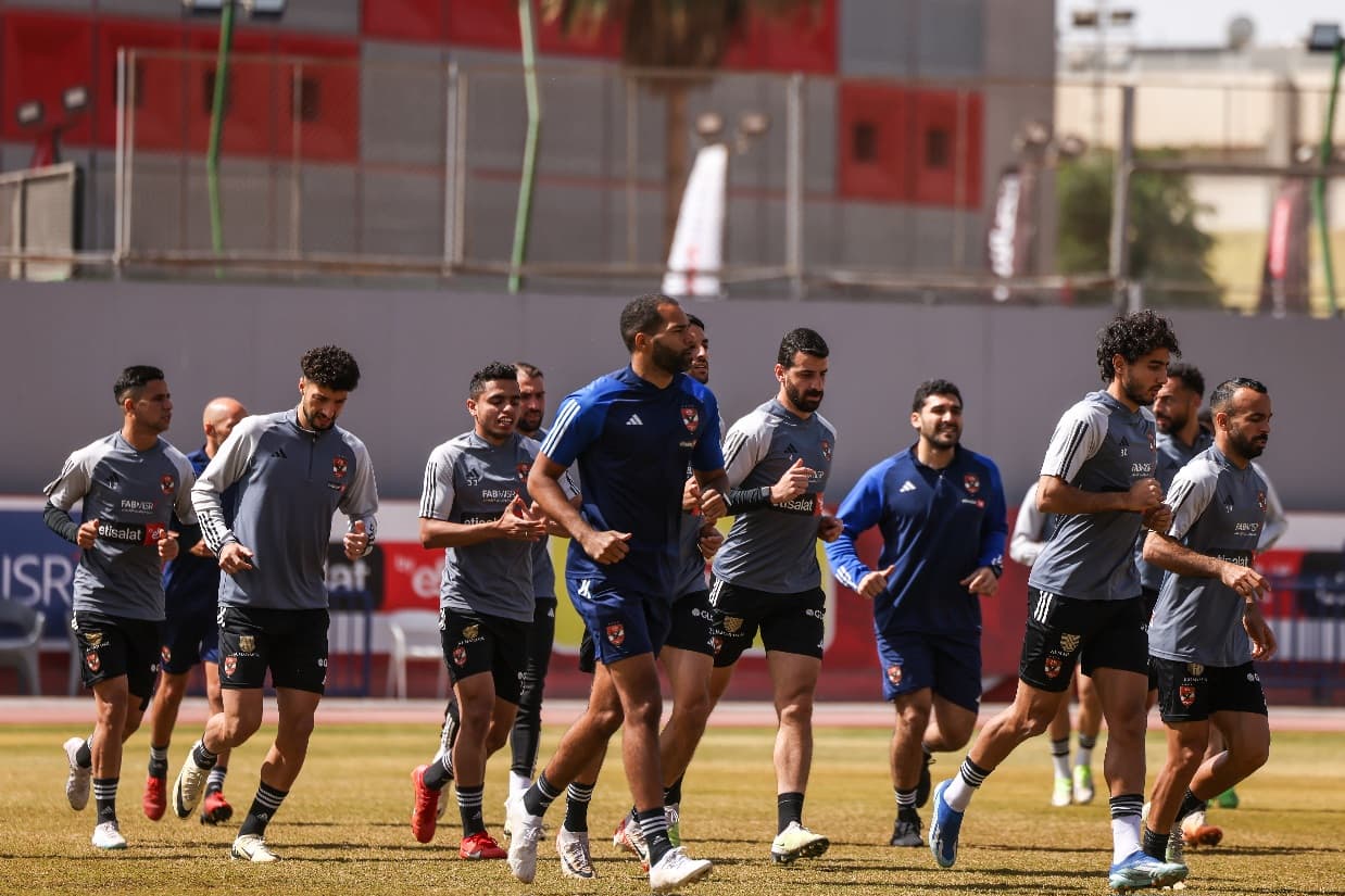 L'équipe commence ses préparatifs pour la finale de la Coupe d'Egypte