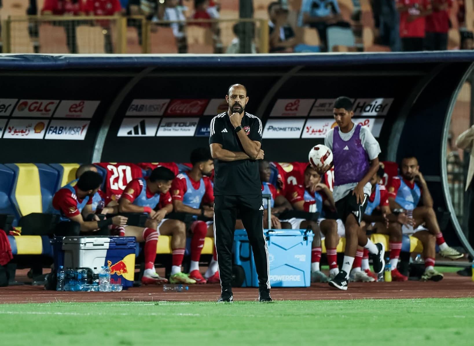 الدوري الممتاز| النحاس يعلن تشكيل الأهلي أمام حرس الحدود