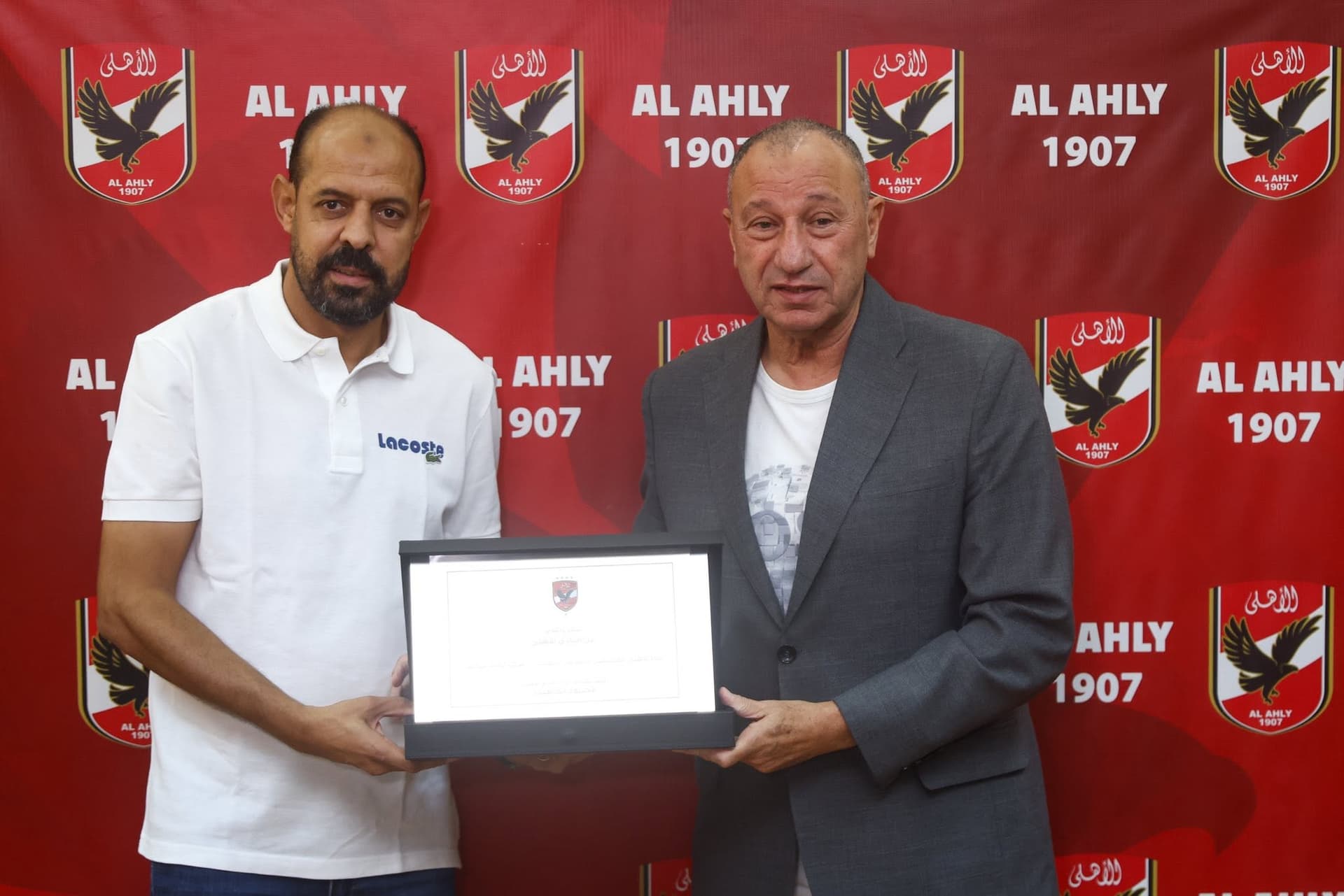 El Khatib honours El Nahas for role in Al Ahly’s League triumph