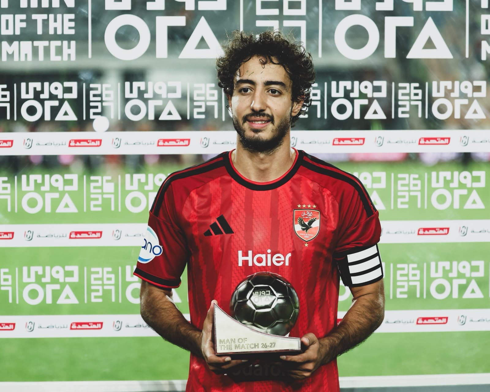 الدوري الممتاز| محمد هاني رجل مباراة الأهلي والزمالك