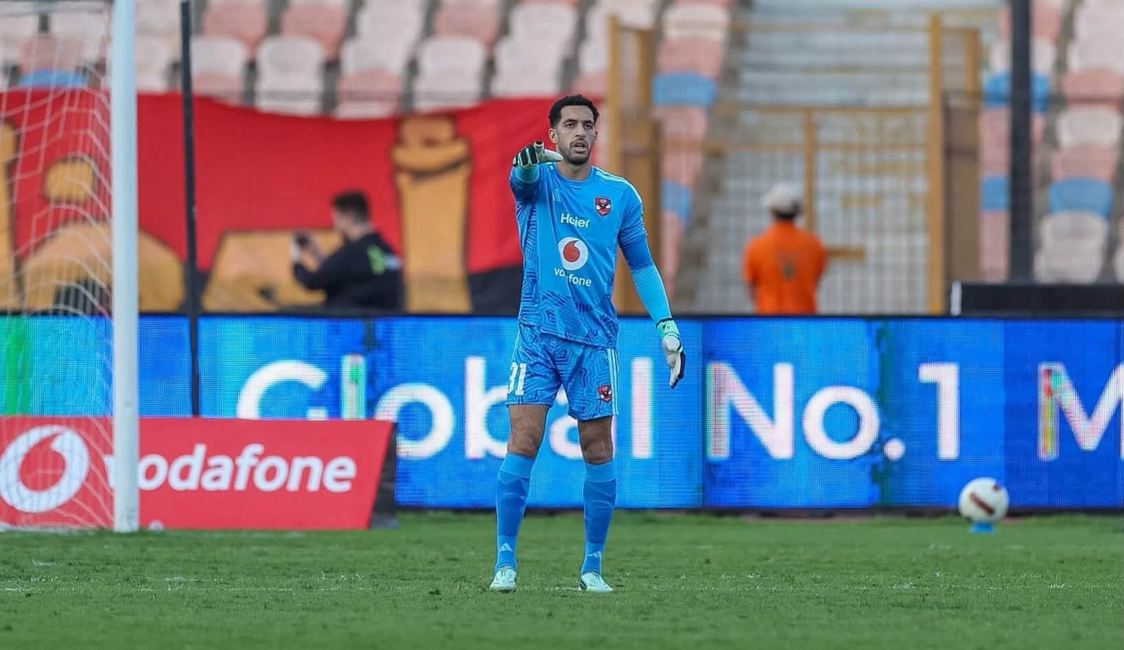 مصطفى شوبير: سعيد بالفوز على مودرن سبورت.. وهدفنا استعادة درع الدوري