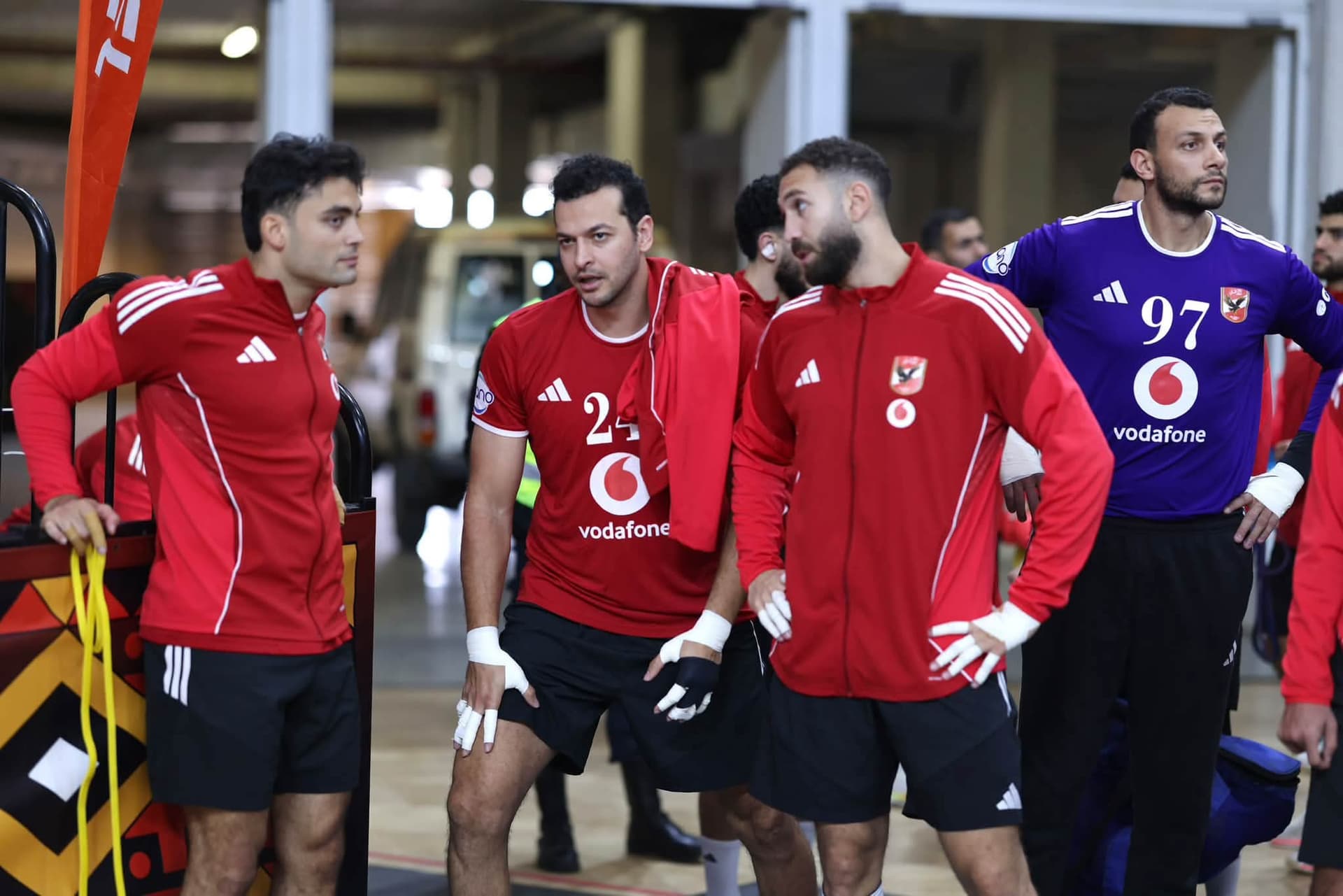تدريبات استشفائية لـ«رجال يد الأهلي»