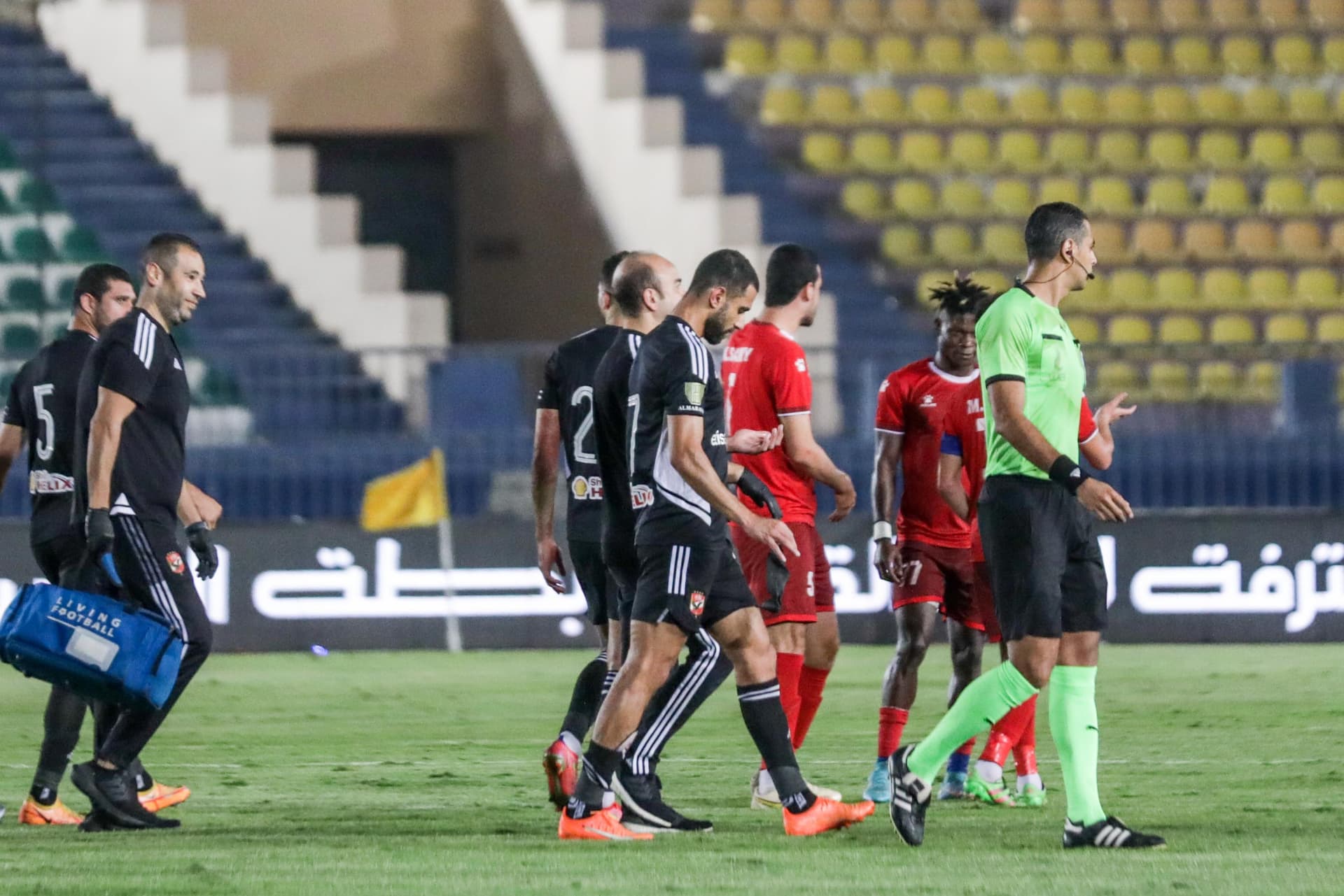 عمرو السولية يخضع لبرنامج علاجي بسبب العضلة الخلفية