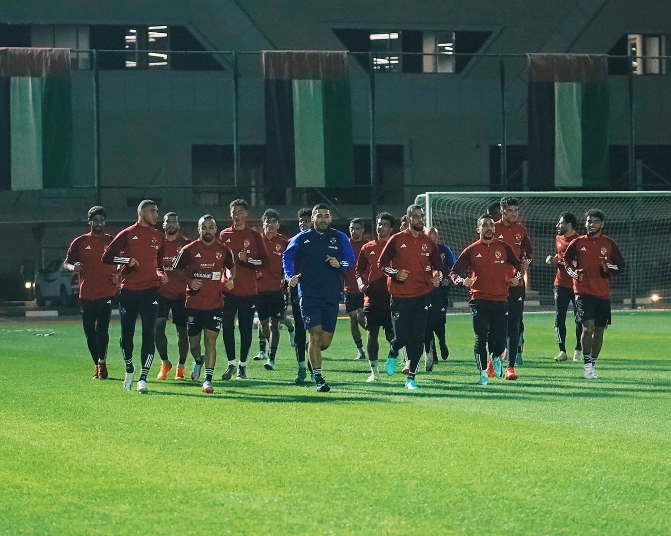 First training in the UAE