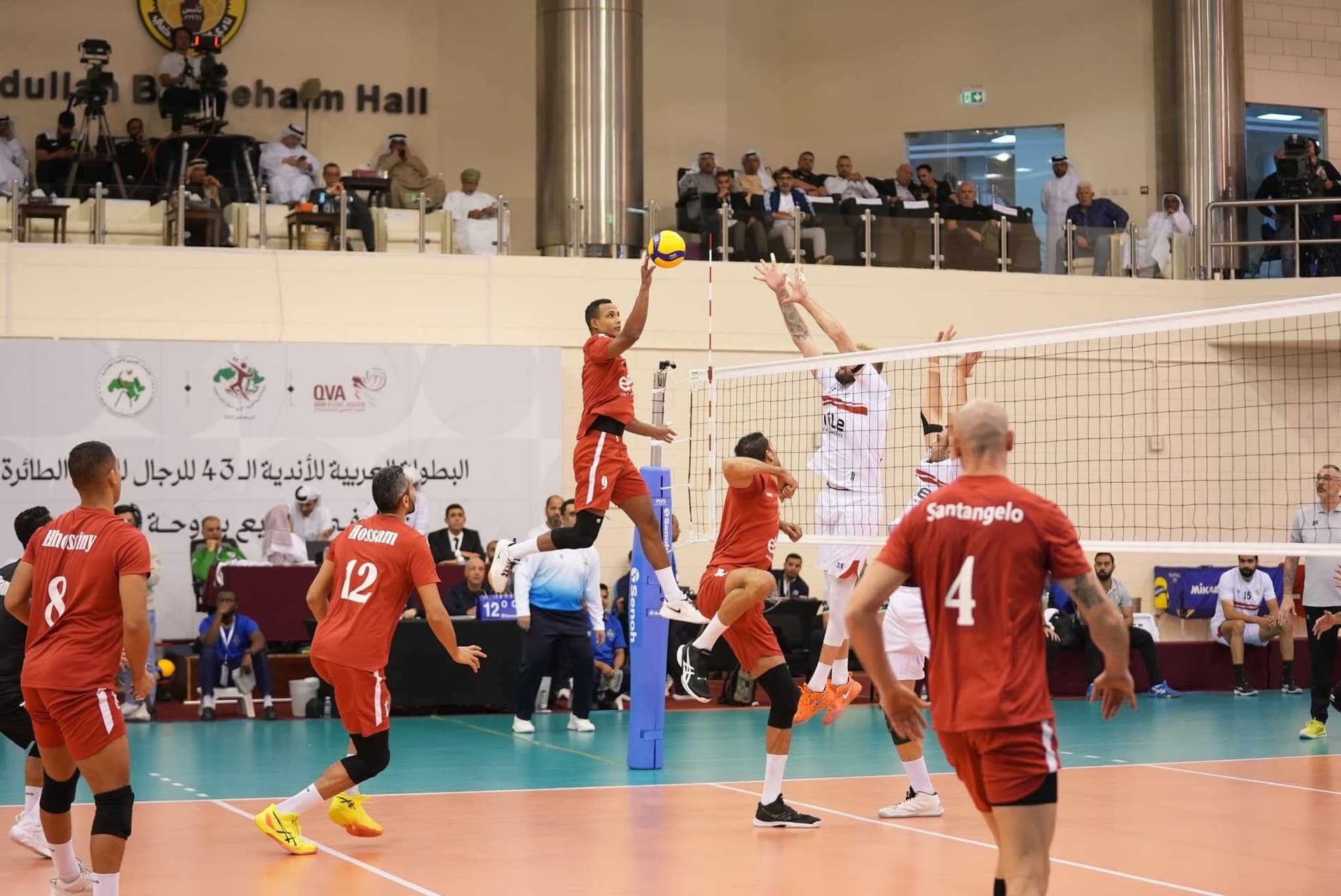 Volleyball| L'équipe masculine perd la finale du championnat arabe