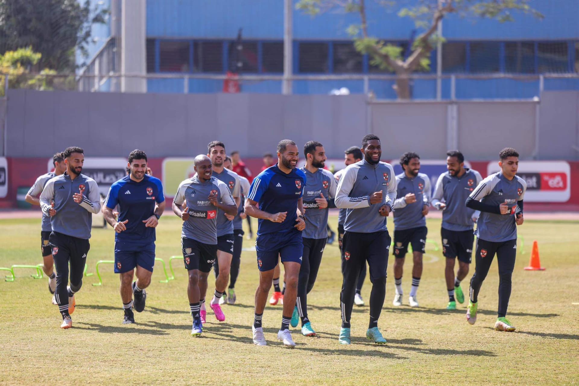 L'équipe continue son entraînement en préparation pour Young Africans