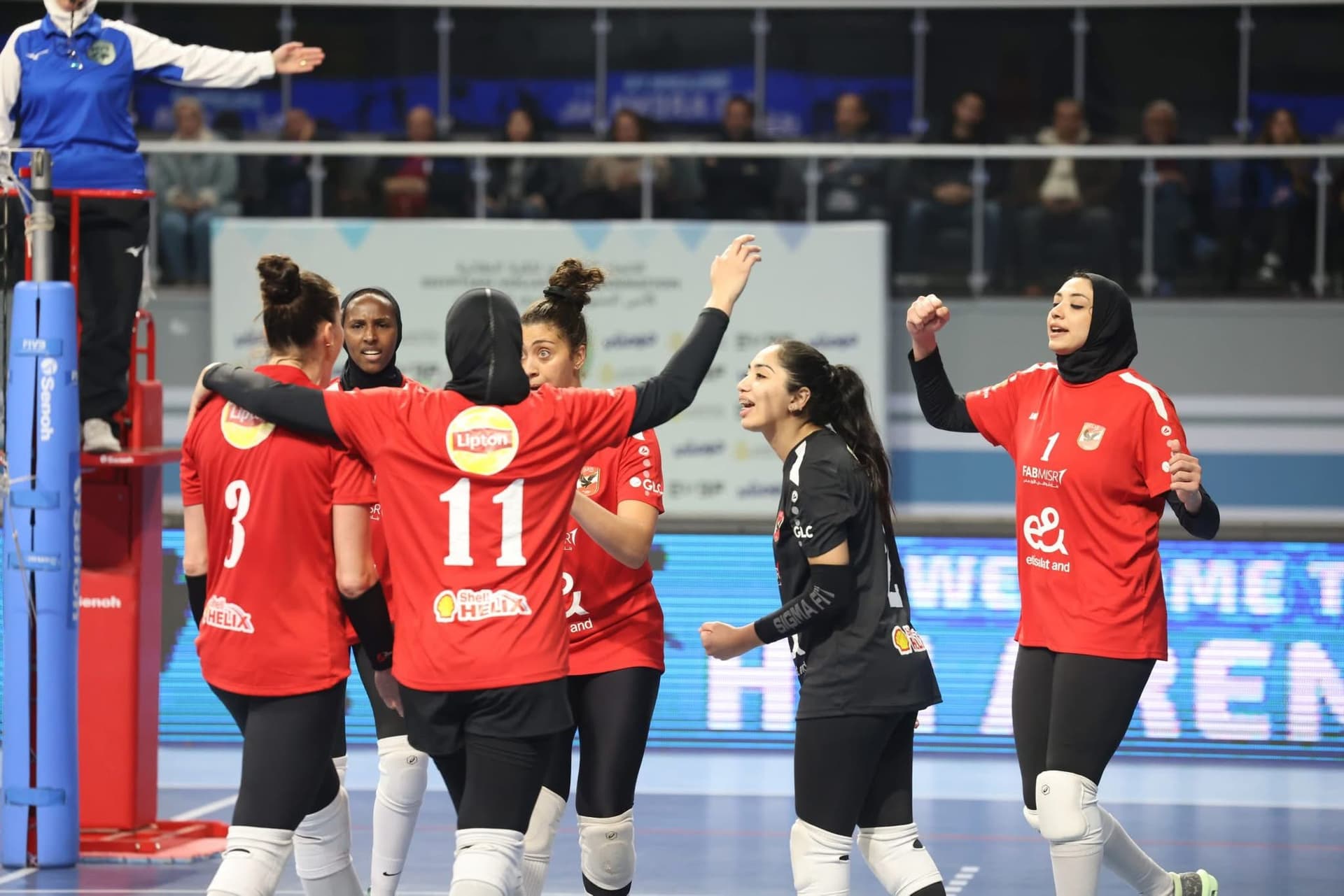The Gold Girls crowned Egyptian Super Cup Champions