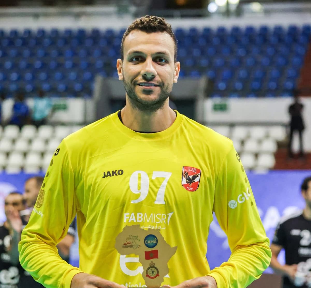 محمد إبراهيم أفضل لاعب في مباراة الأهلي وريد ستار الإيفواري