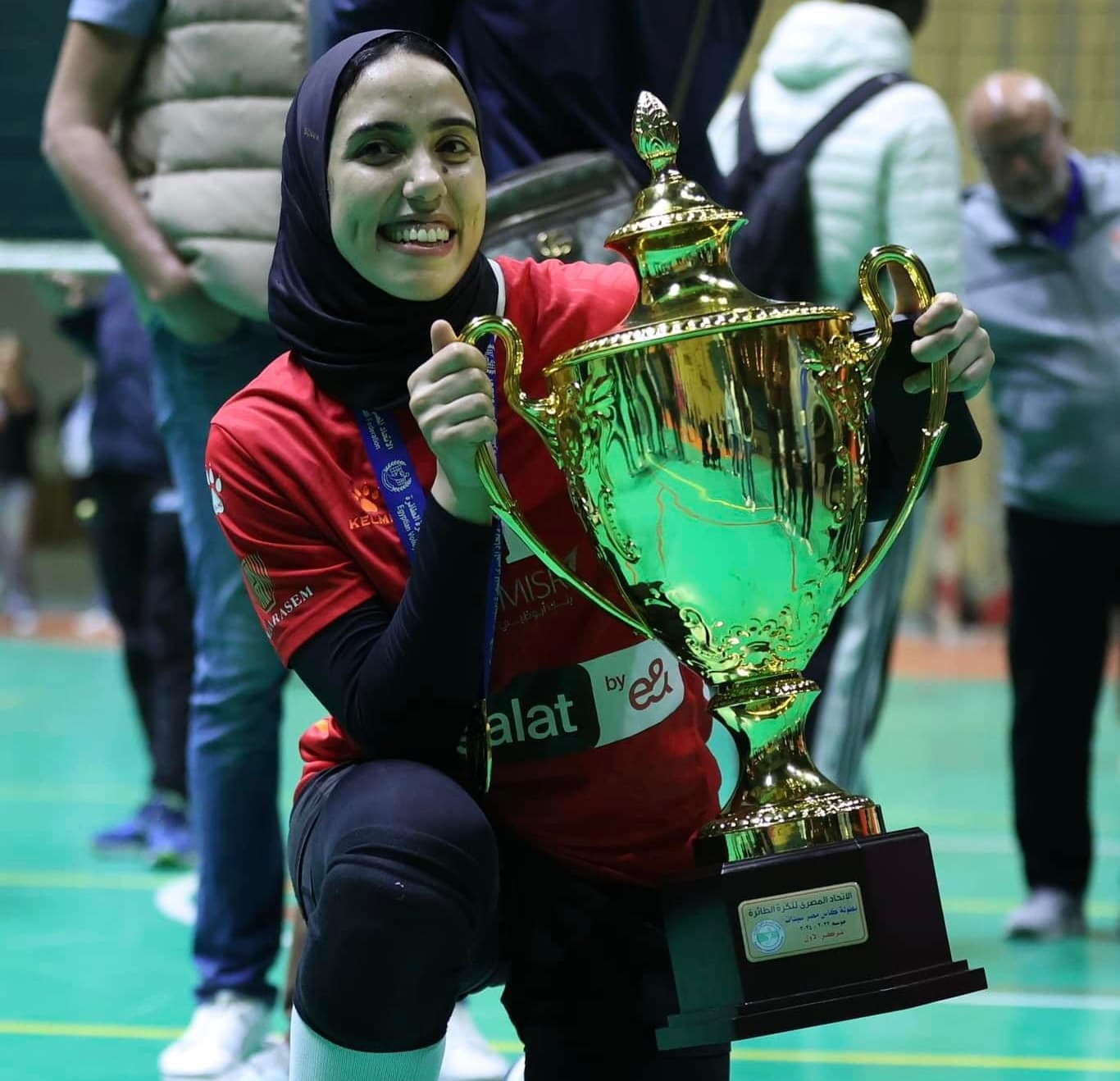 سيدات طائرة الأهلي| سارة أمين: سعداء بحصد لقب الكأس.. ونحترم جميع المنافسين