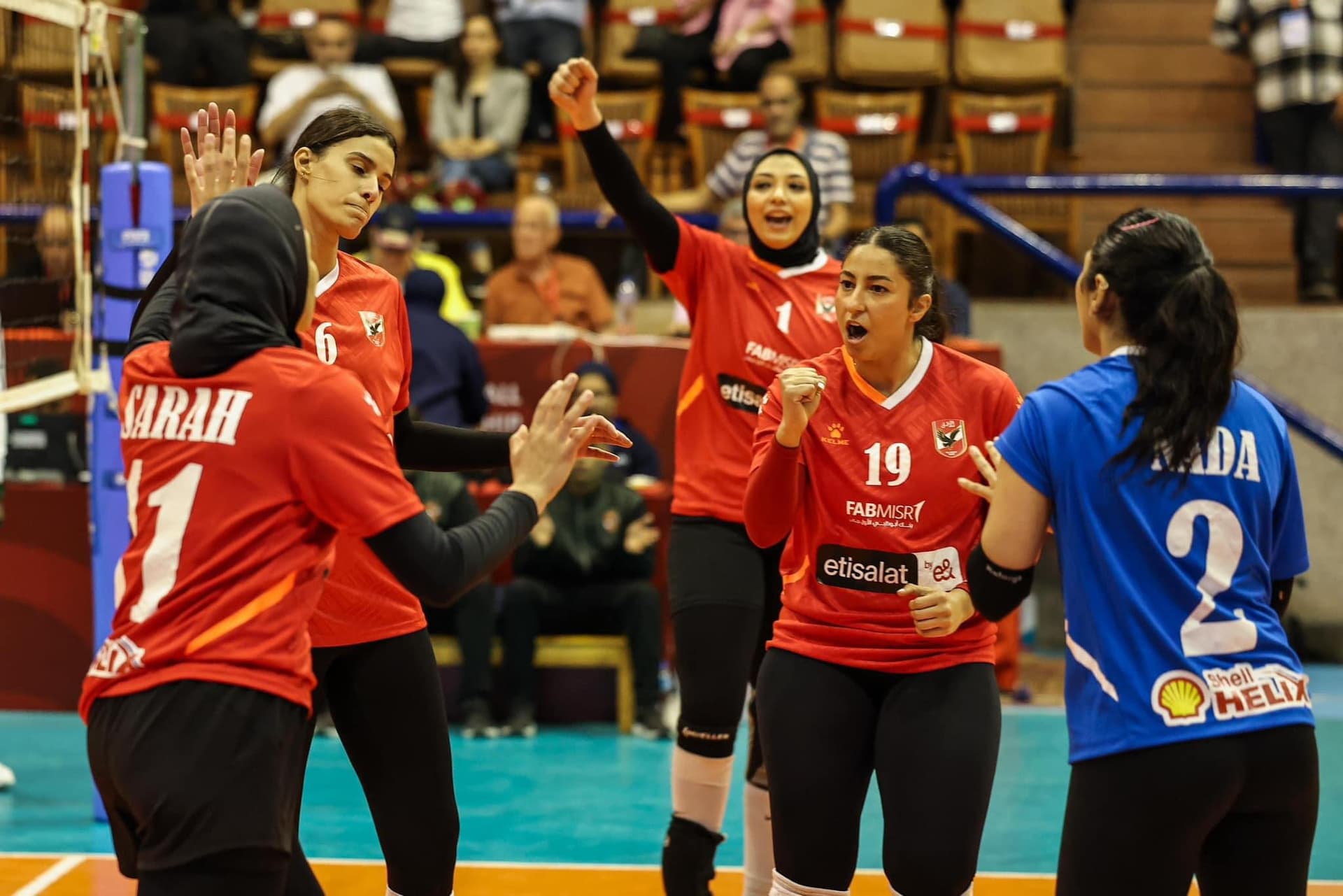 بطولة إفريقيا للكرة الطائرة| الأهلي يفوز على سان دوني ويتأهل إلى دور الثمانية