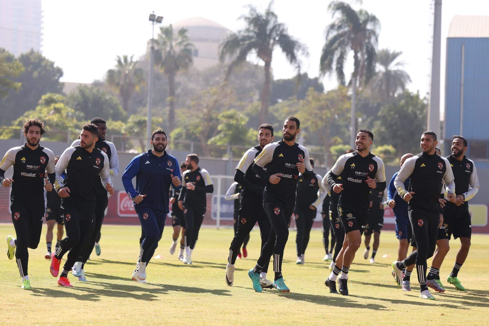 The Reds are getting ready  to face CR Belouizdad