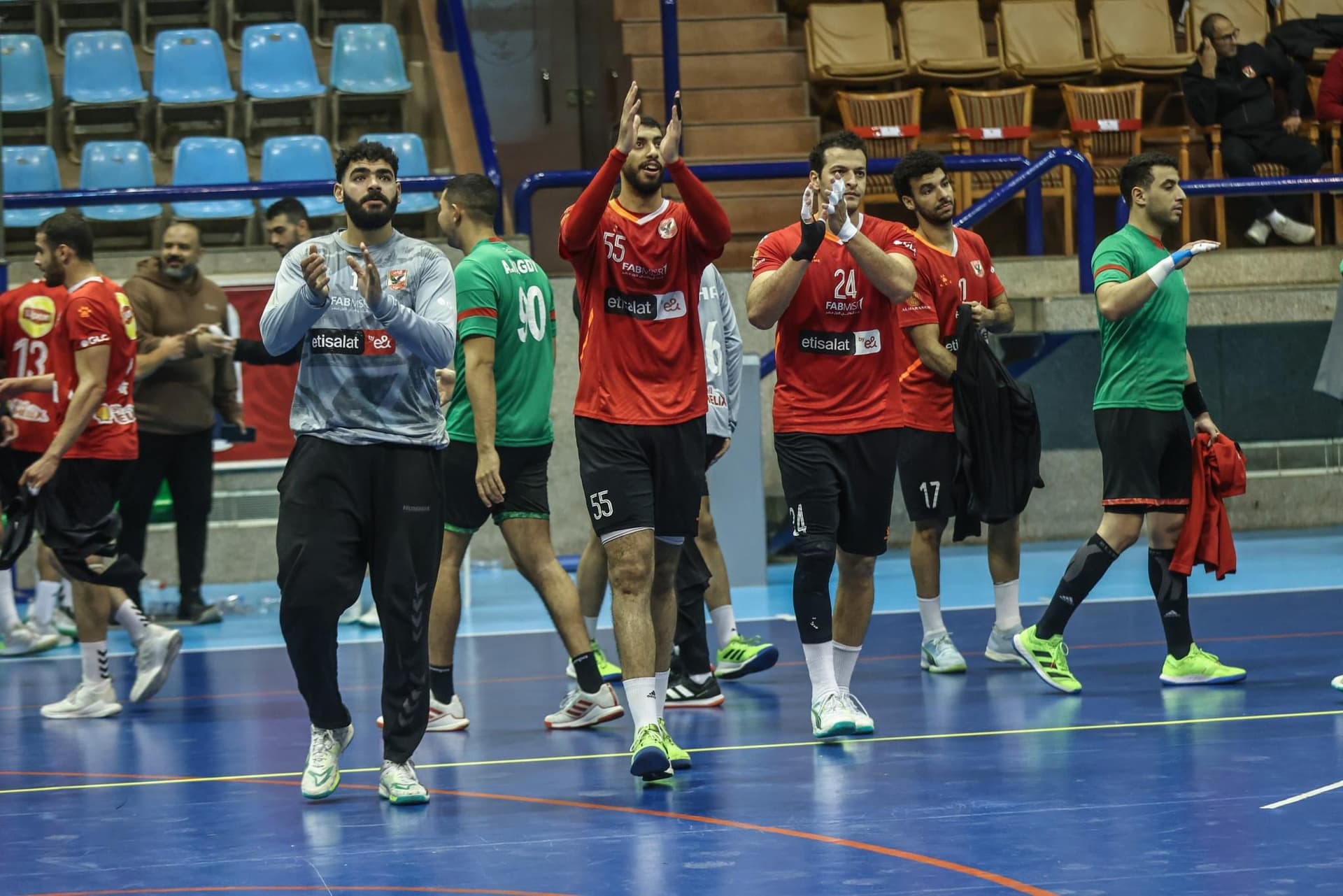 «رجال يد الأهلي» يواجه الجزيرة في الدوري