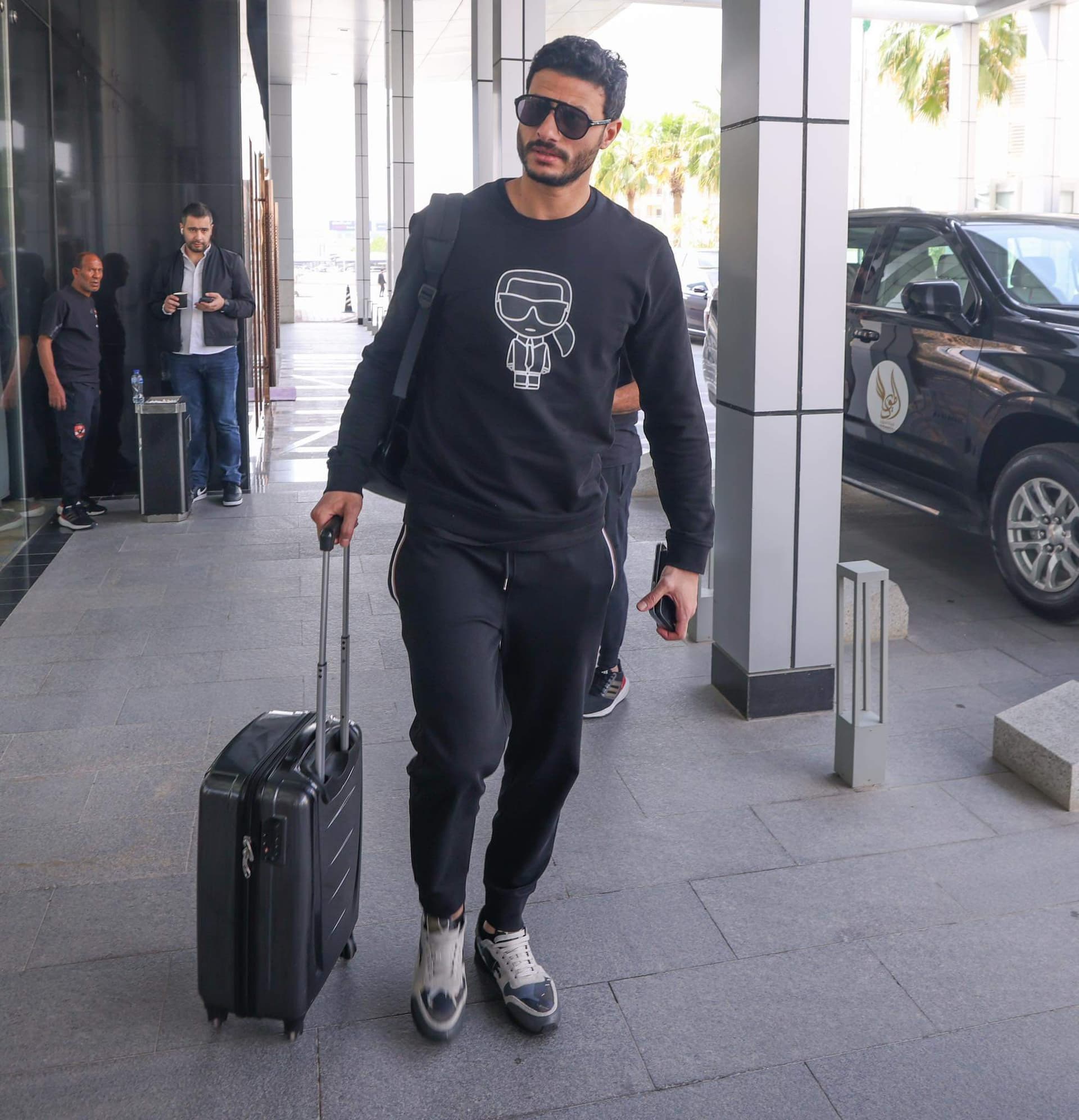 Coupe d'Egypte| El-Shenawy arrive à l'hôtel de la délégation d'Al Ahly en Arabie Saoudite