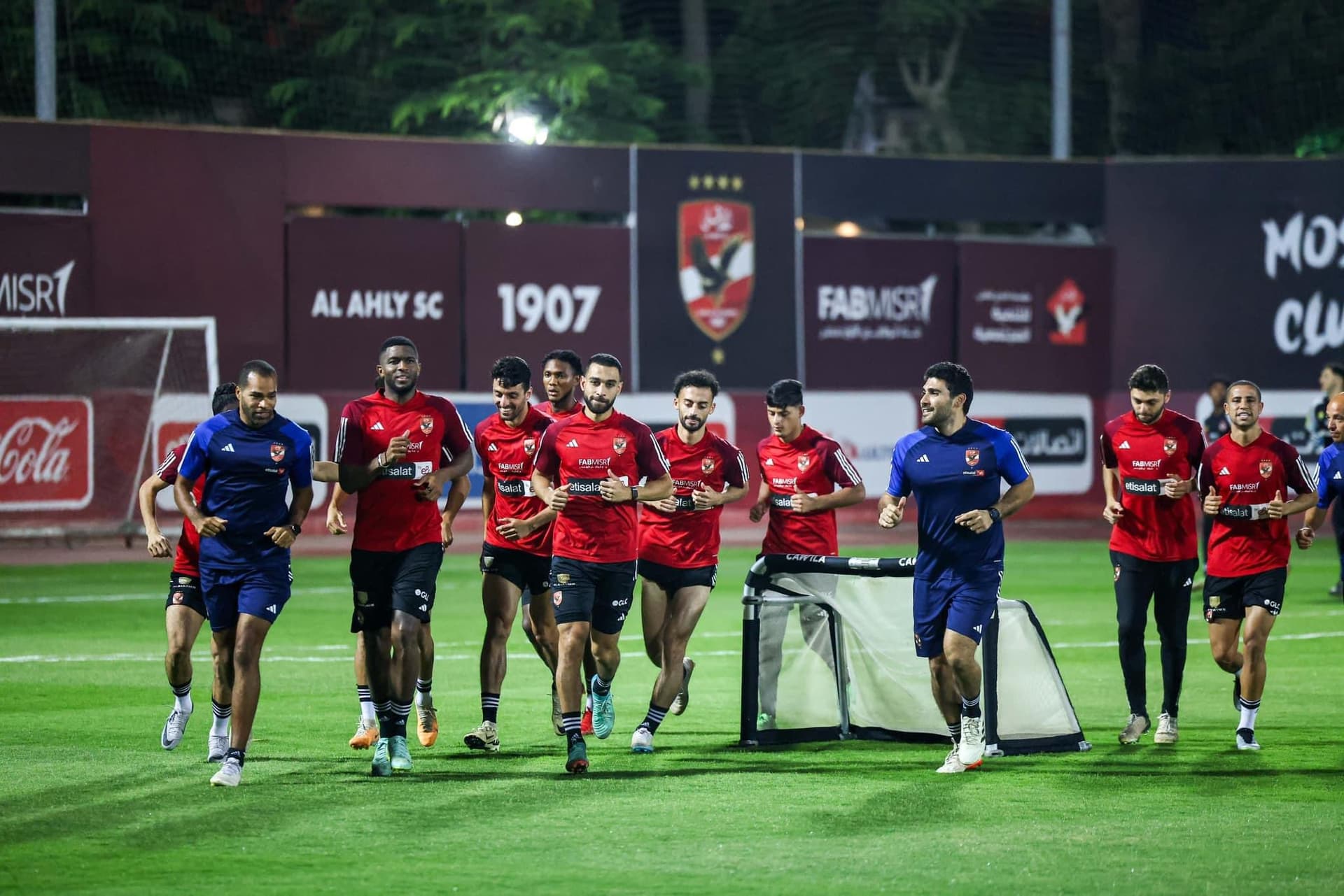 L'équipe reprend l'entraînement