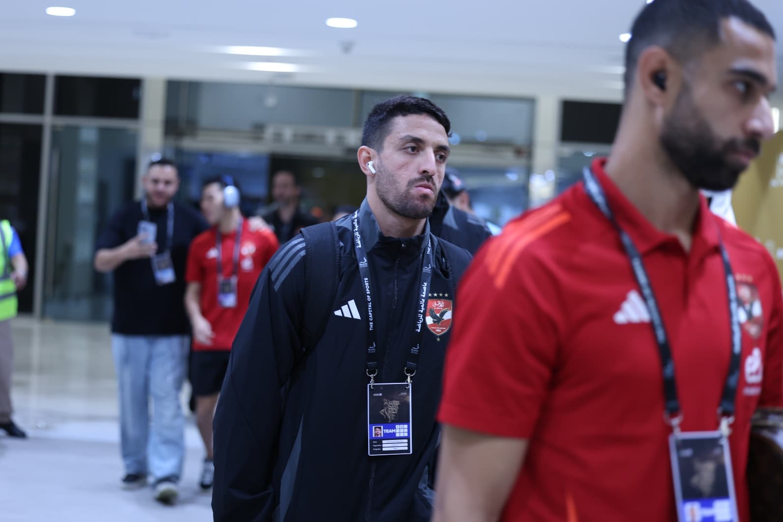 السوبر المصري| الأهلي يصل استاد محمد بن زايد لمباراة الزمالك