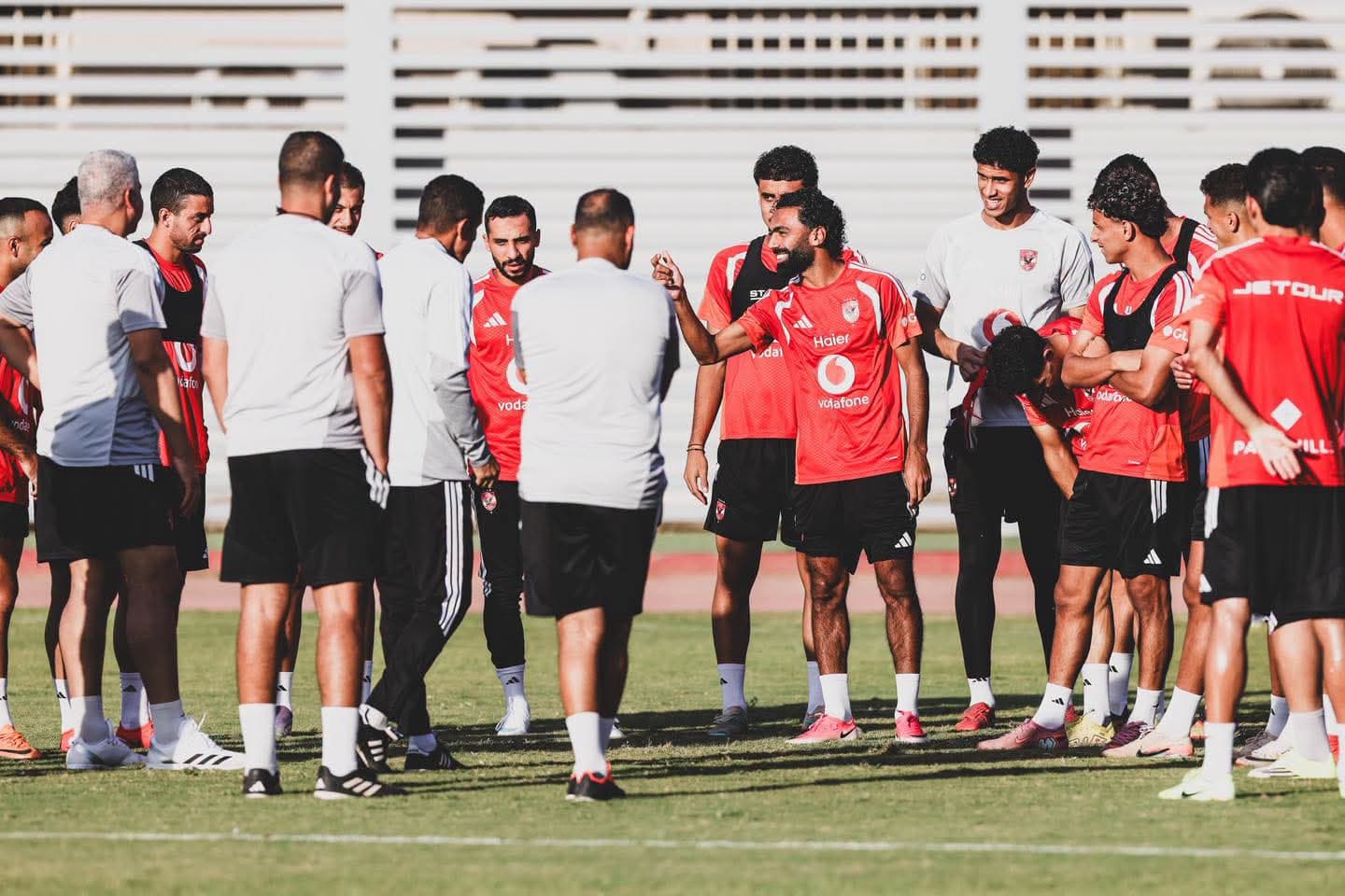 Les coulisses de l’entraînement d’Al Ahly