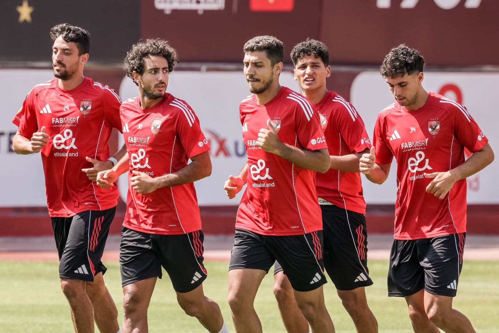 Al Ahly continue trainings for Ghazl El Mahalla game