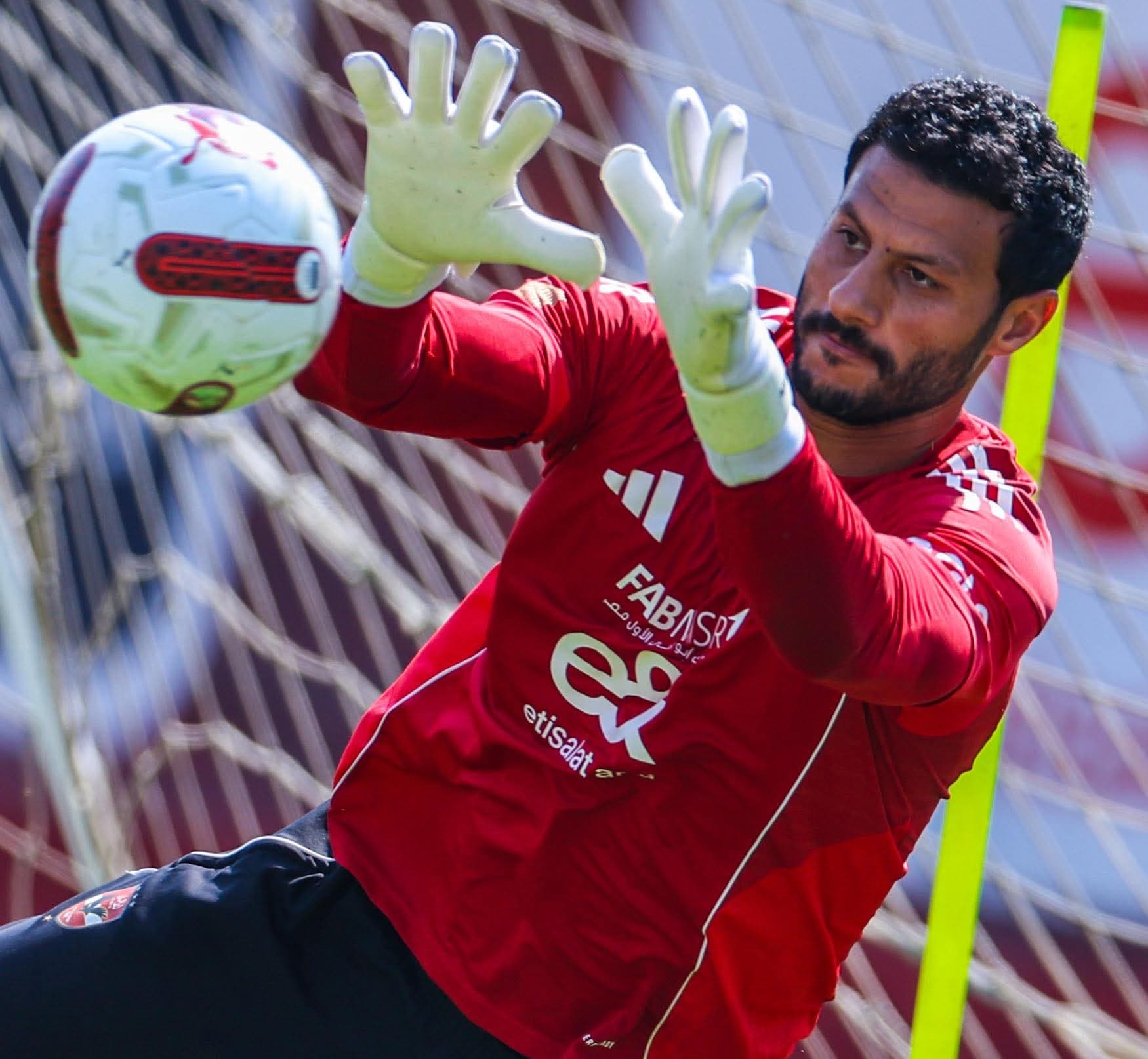 Several tactical variations in Al Ahly's trainings for Ghazl El Mahalla