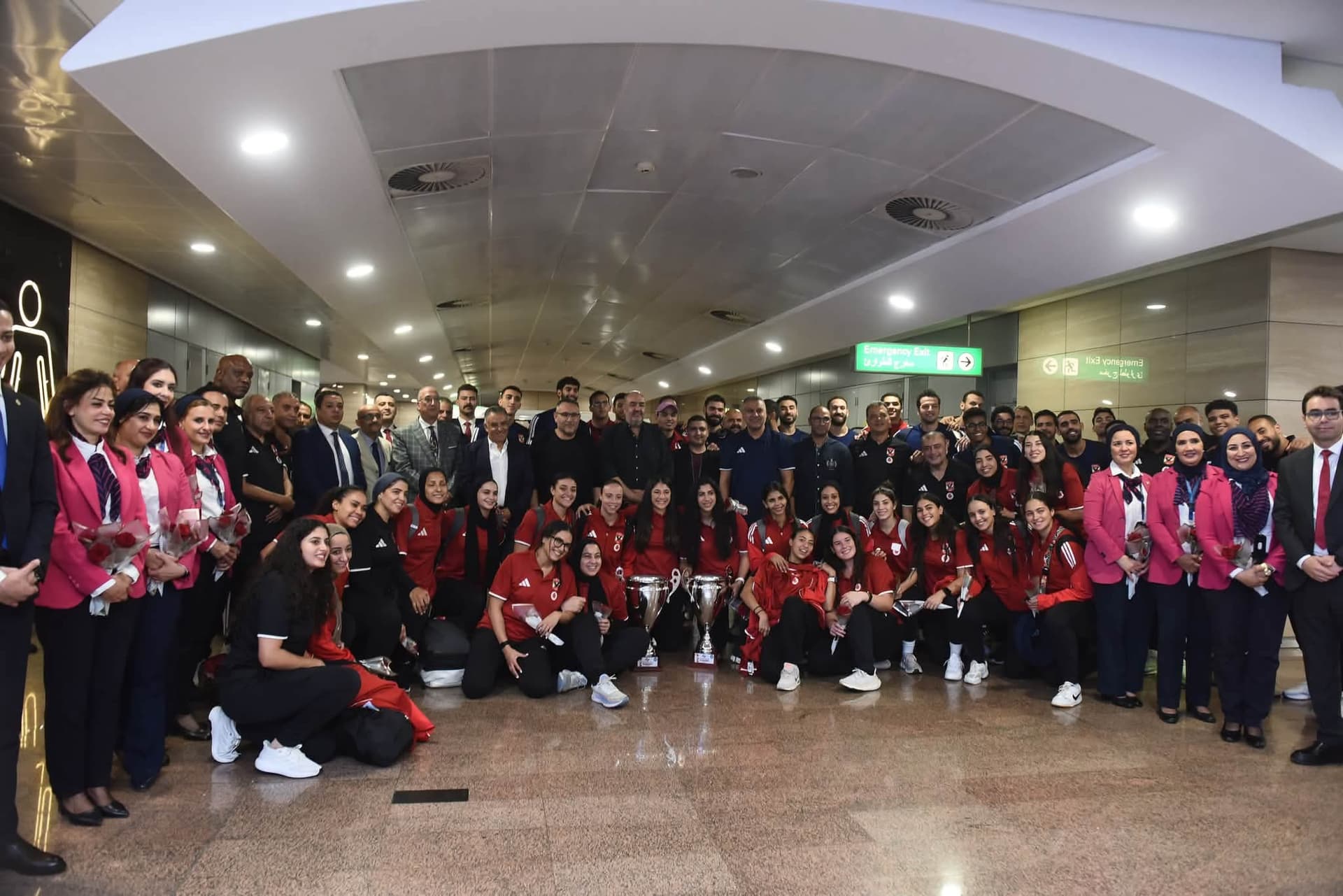 Ahly board welcomes African Handball Champions home
